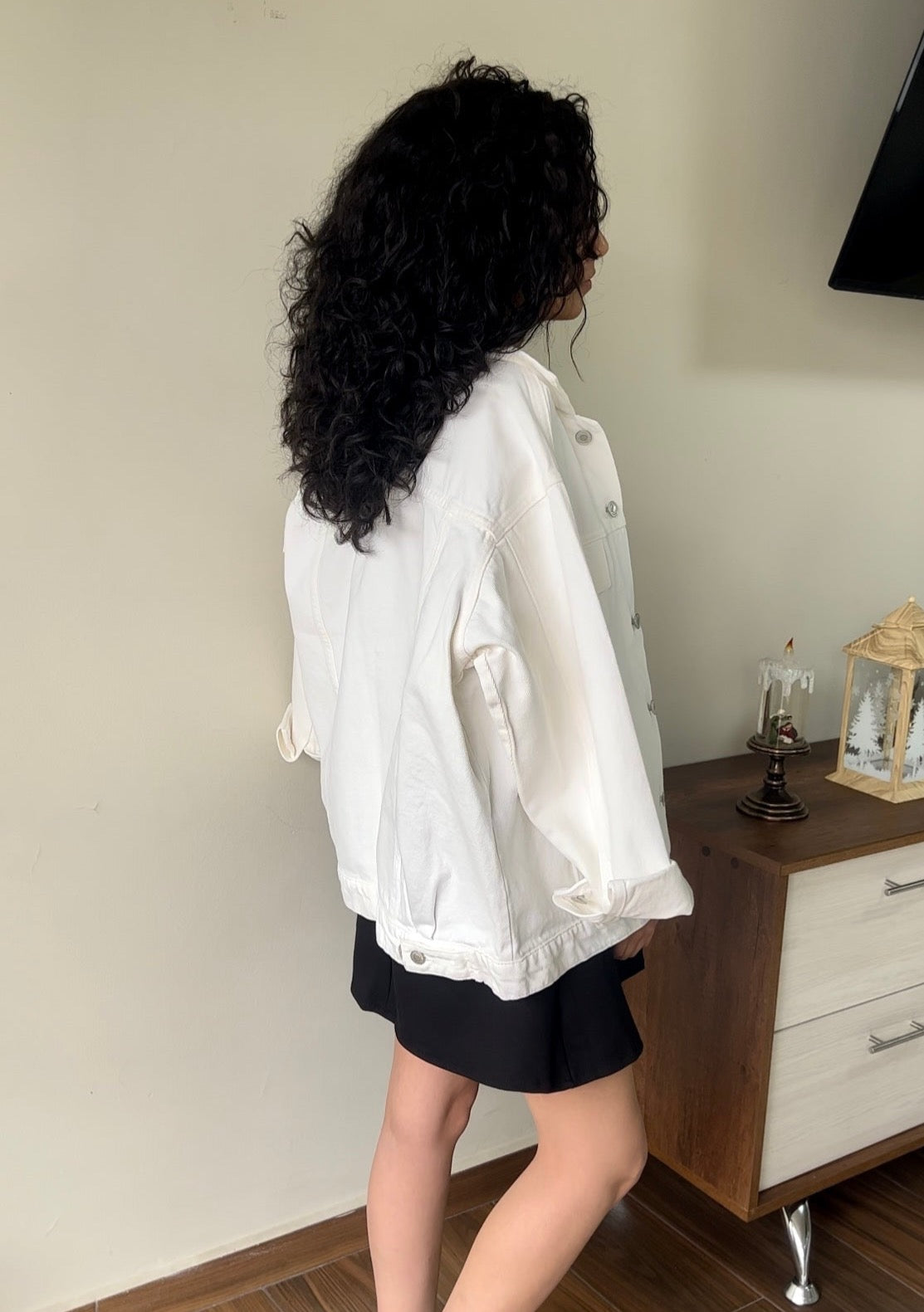 Casaca Oversize Blanca