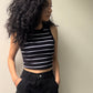 Crop Top Rayas